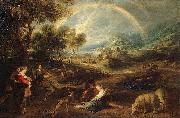 Peter Paul Rubens, Landscape with Rainbow